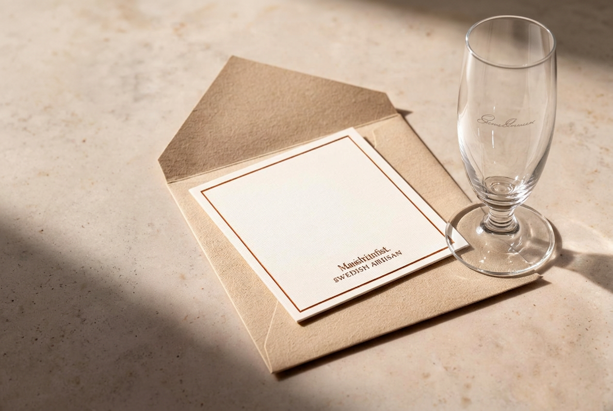 Presentkort på ett personligt Signaturglas — den perfekta gåvan